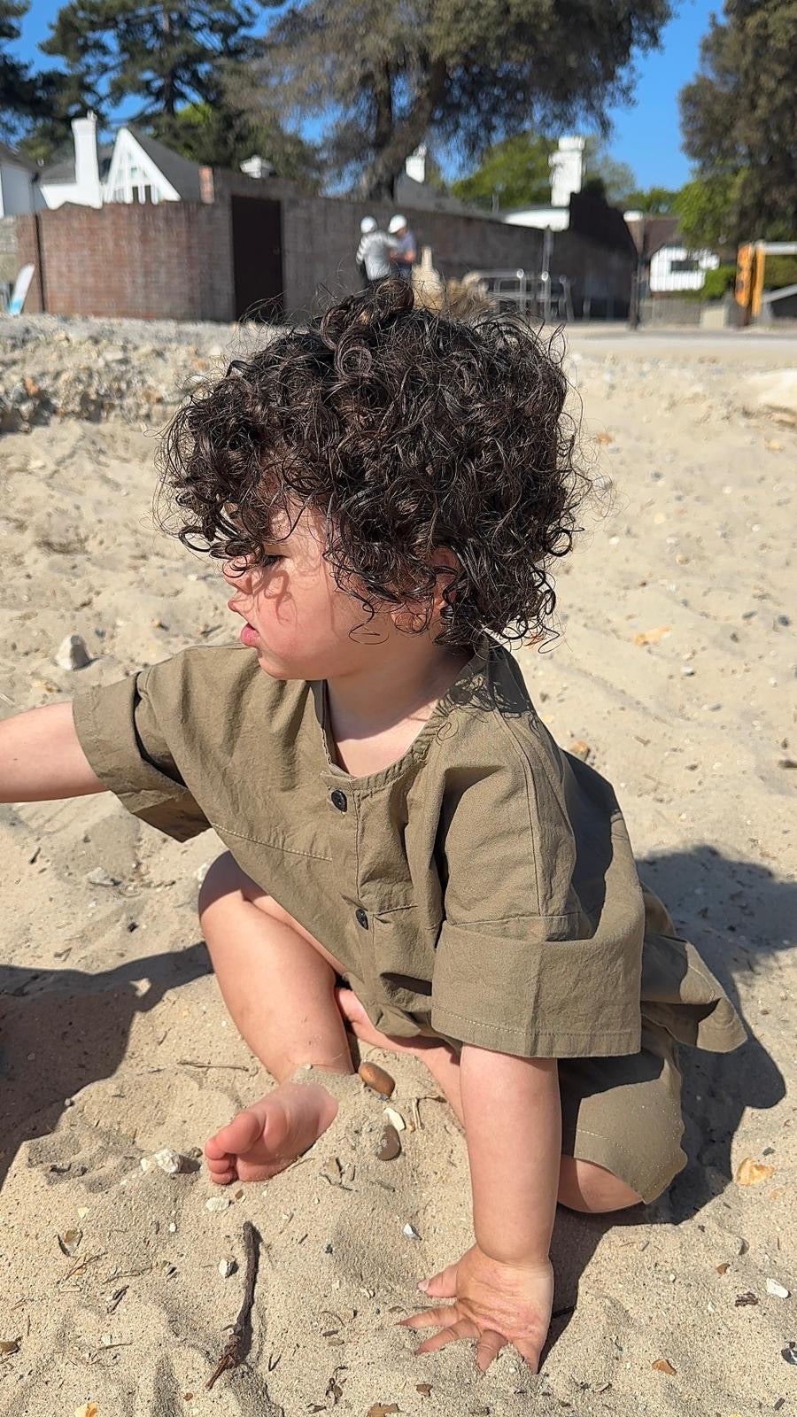 Cargo Short Set - Coastal Moss