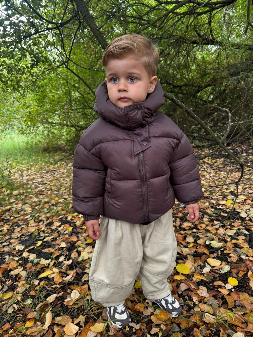 PRE ORDER- Mulberry Brown Puffer