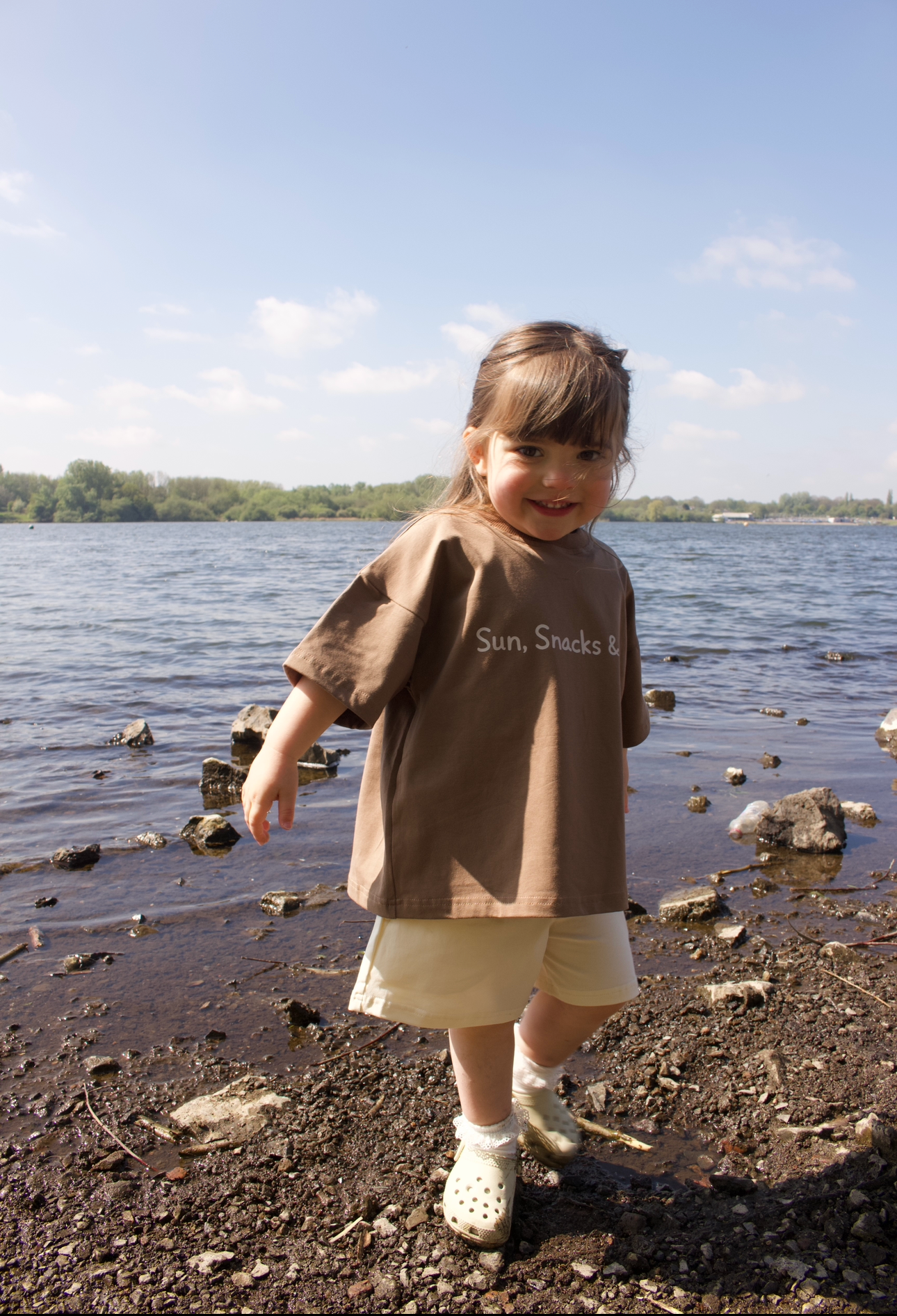 Sun Snacks & Naps Oversized Tee