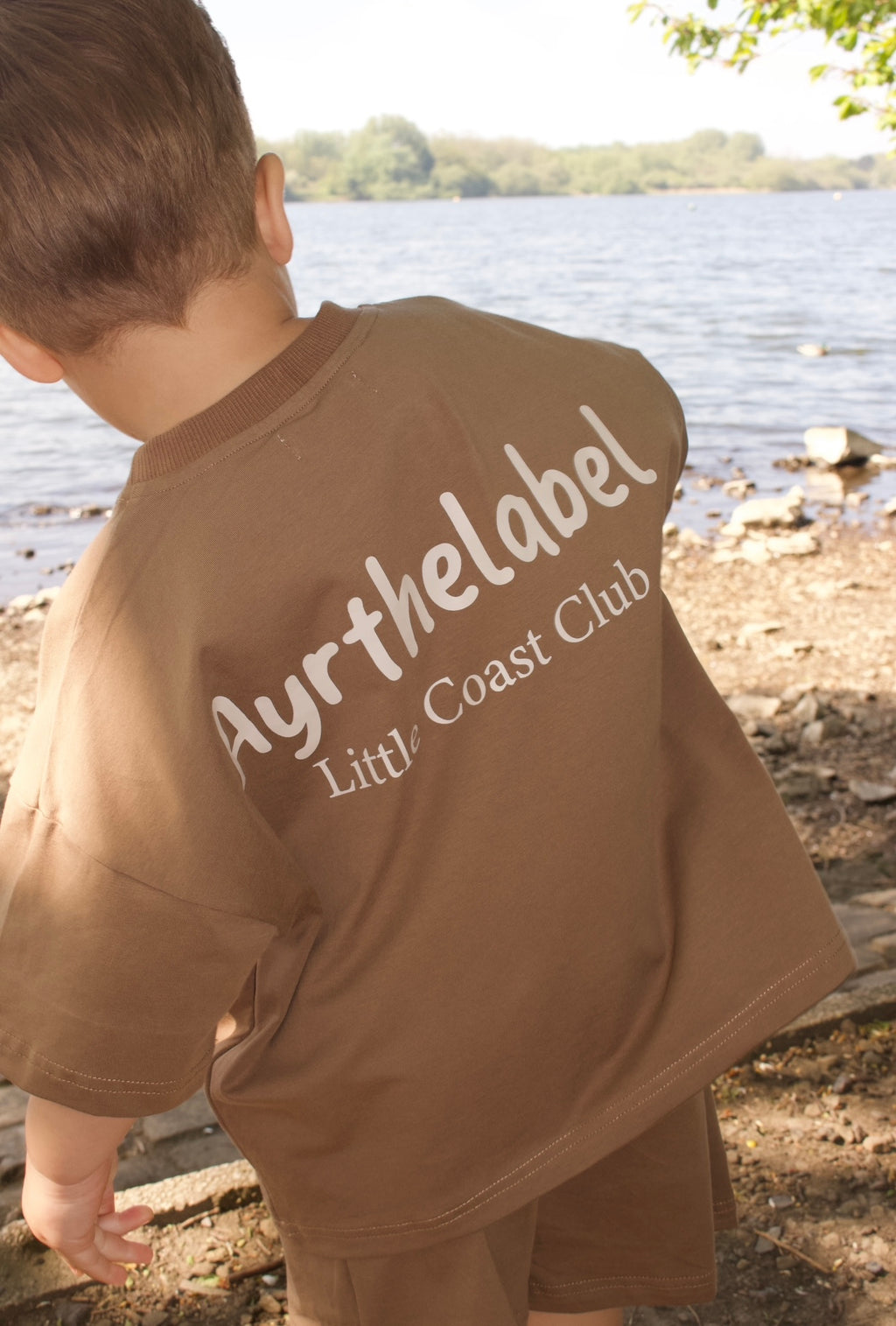 Little Coast Club Short Set - Chocolate