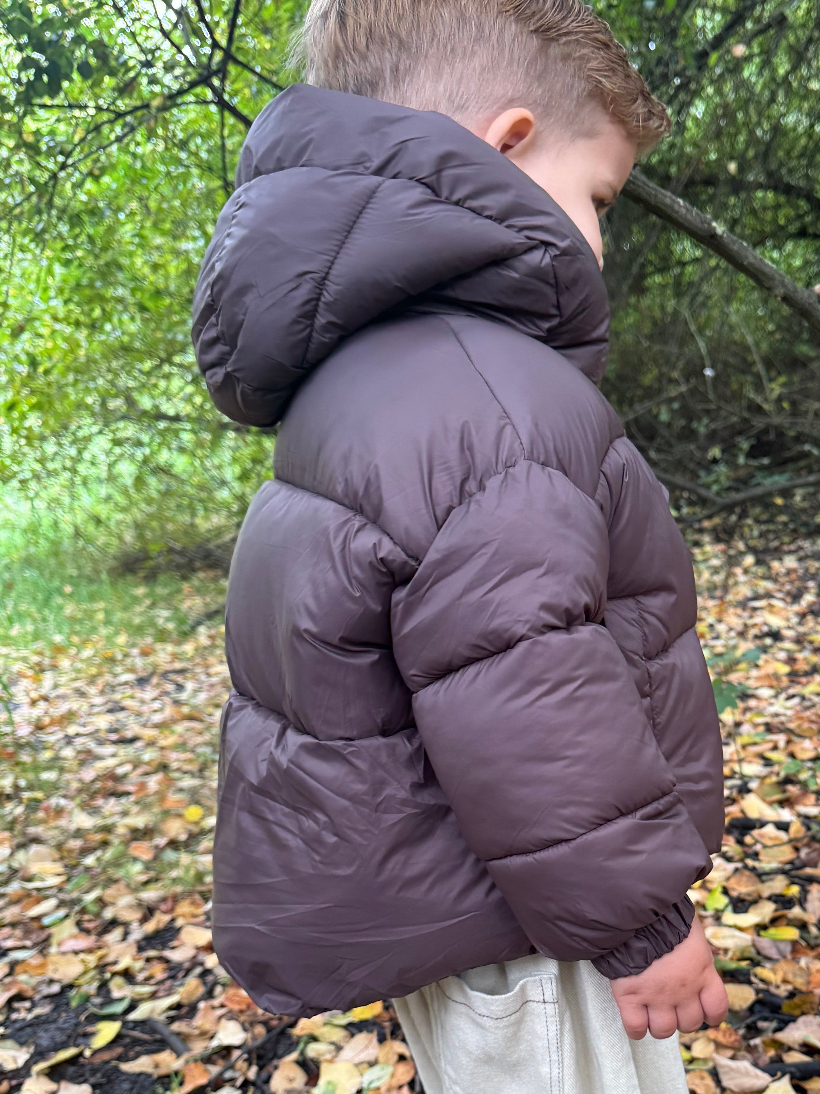 PRE ORDER- Mulberry Brown Puffer