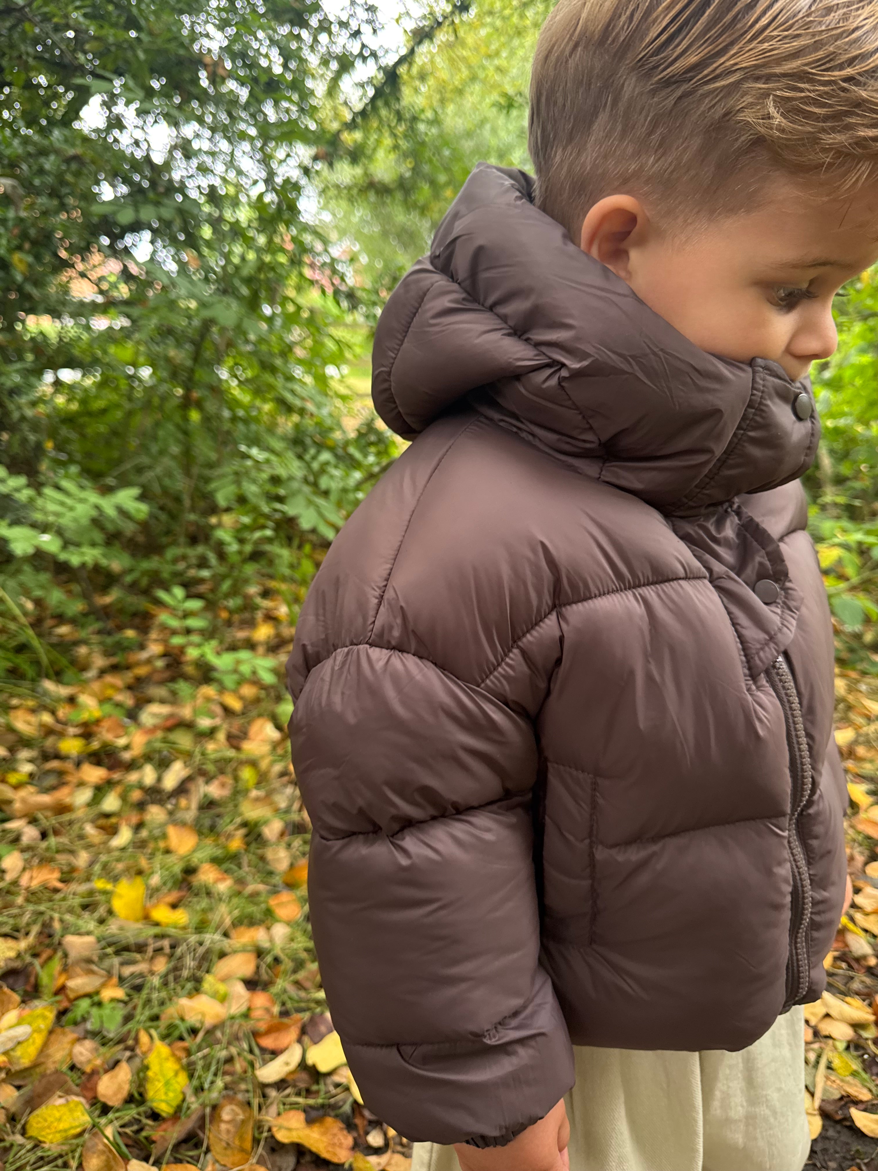 PRE ORDER- Mulberry Brown Puffer